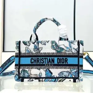 Christian Dior Bicolor Book Tote