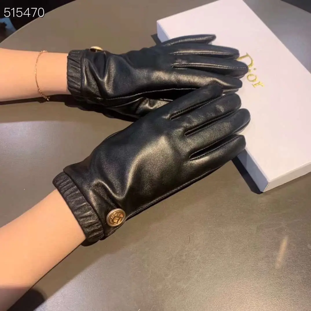 DIOR Leather Winter Gloves DIOR Leather Winter Gloves