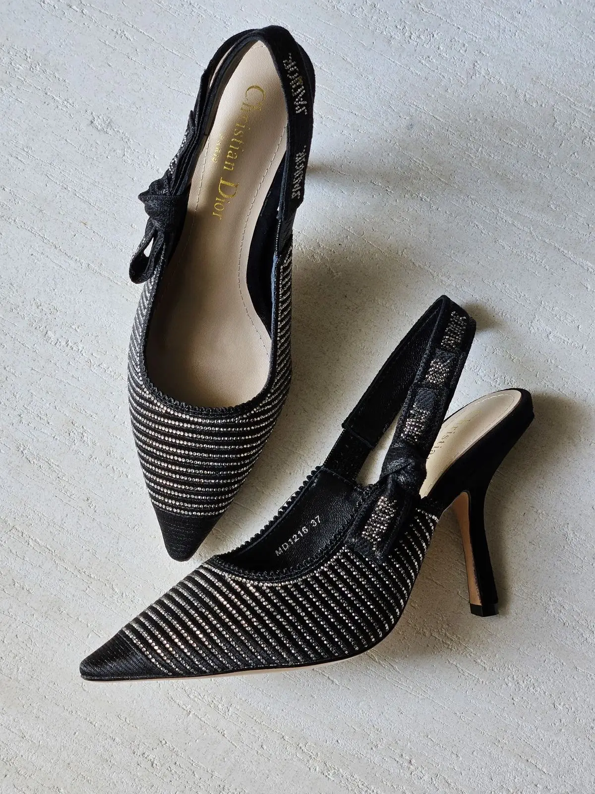 DIOR Accents Slingback Pumps DIOR Accents Slingback Pumps