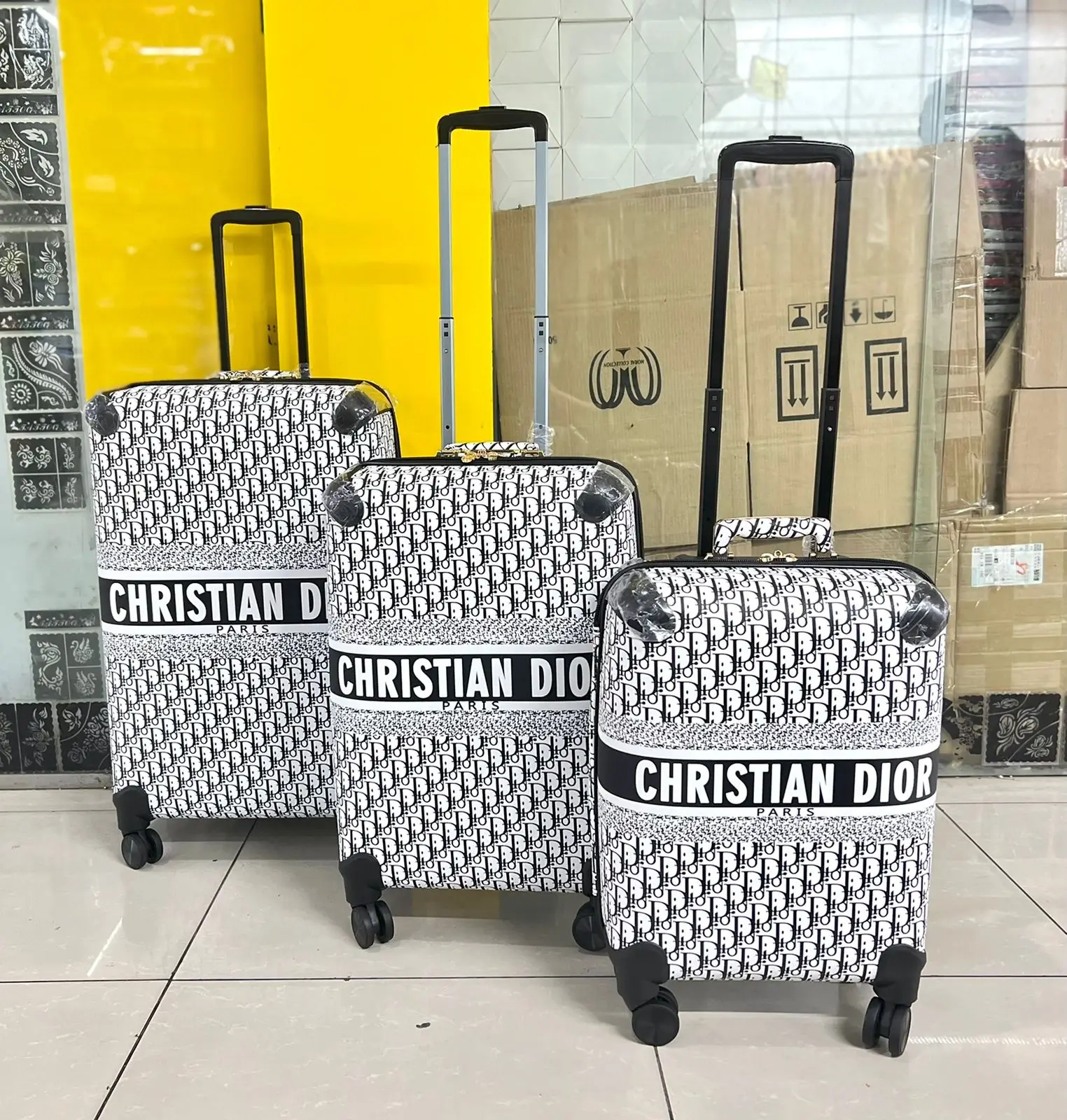 DIOR suitcase DIOR suitcase