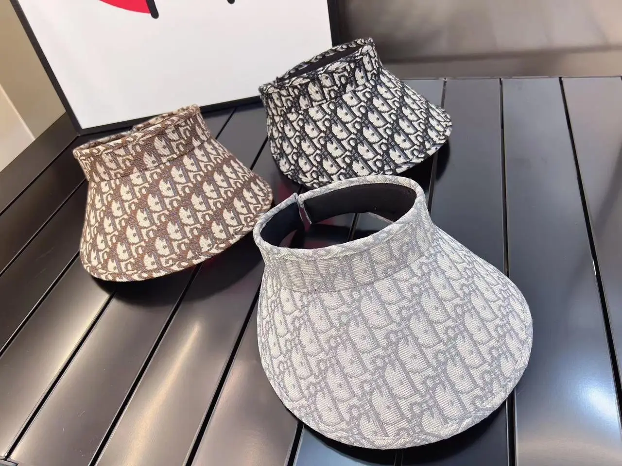 DIOR D-Oblique Visor DIOR D-Oblique Visor