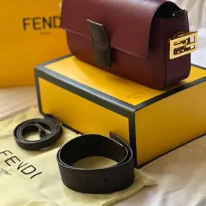 FENDI Baguette Twist Premium Shoulder Bag