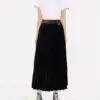FENDI x Tommy Hilfiger Accordion Pleated Flared Midi Skirt