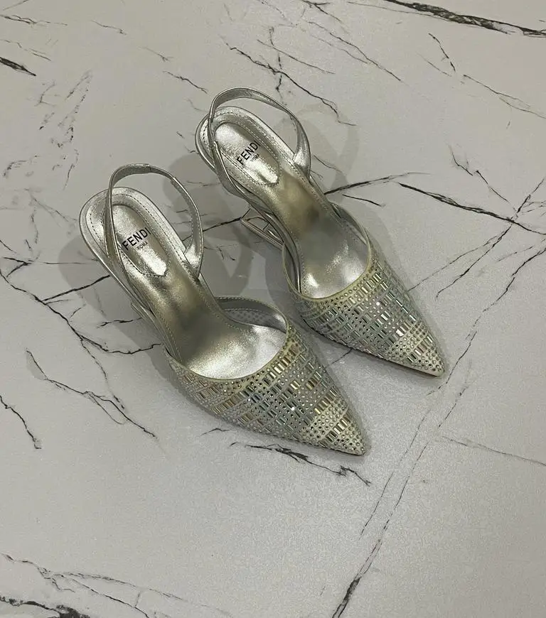 FENDI Embellished Pump FENDI Embellished Pump