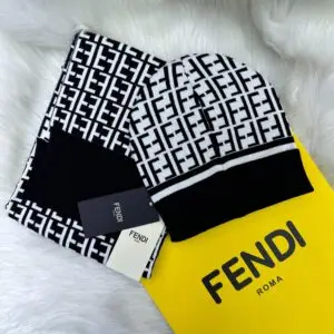 FENDI Printed Beanie
