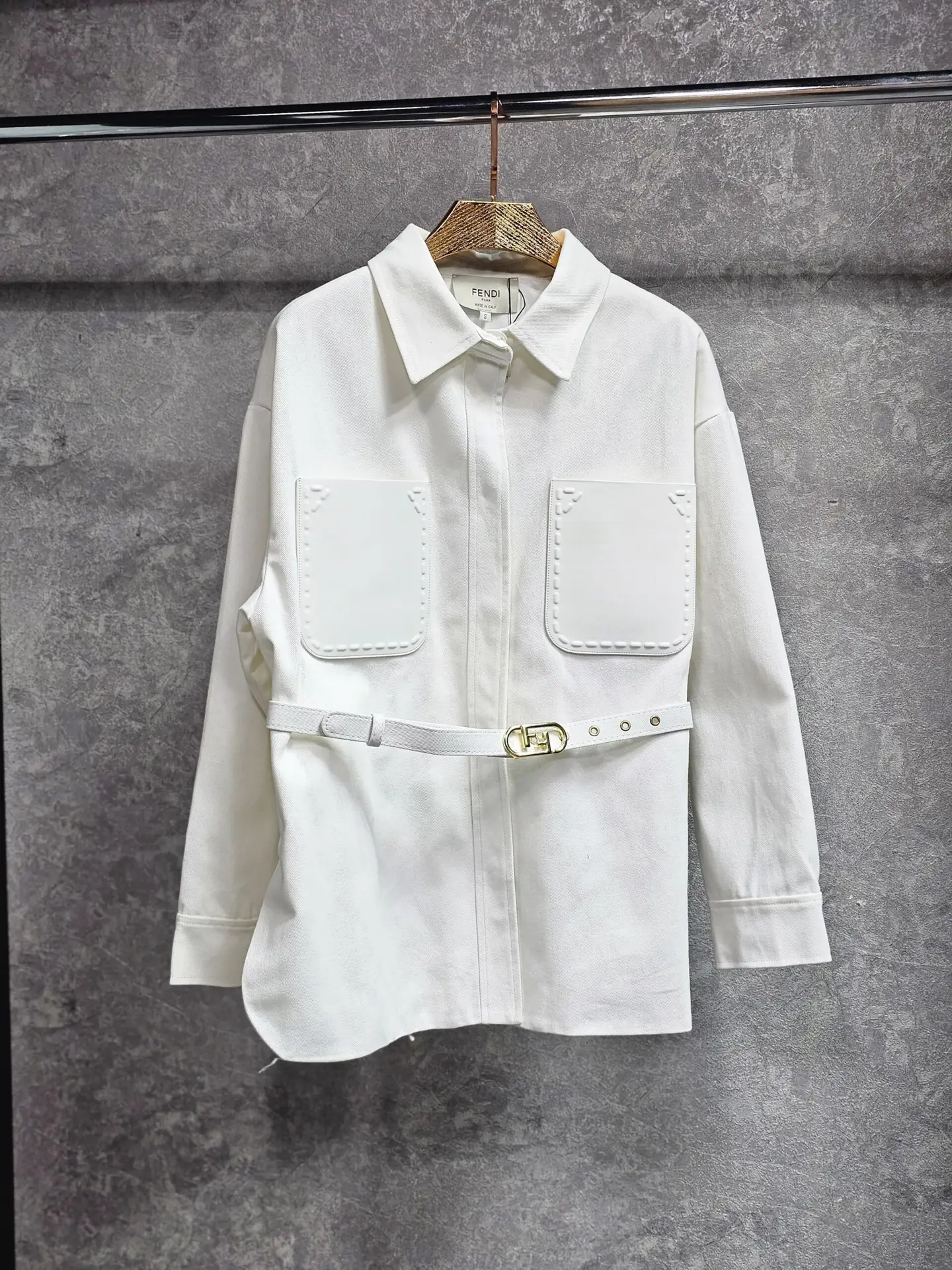 FENDI Women’s Denim Jacket FENDI Women’s Denim Jacket