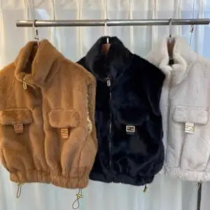 FENDI Winter Faux Fur Jacket