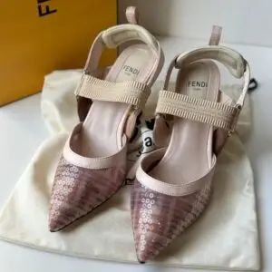 FENDI Colibrì Technical Fabric Sandals