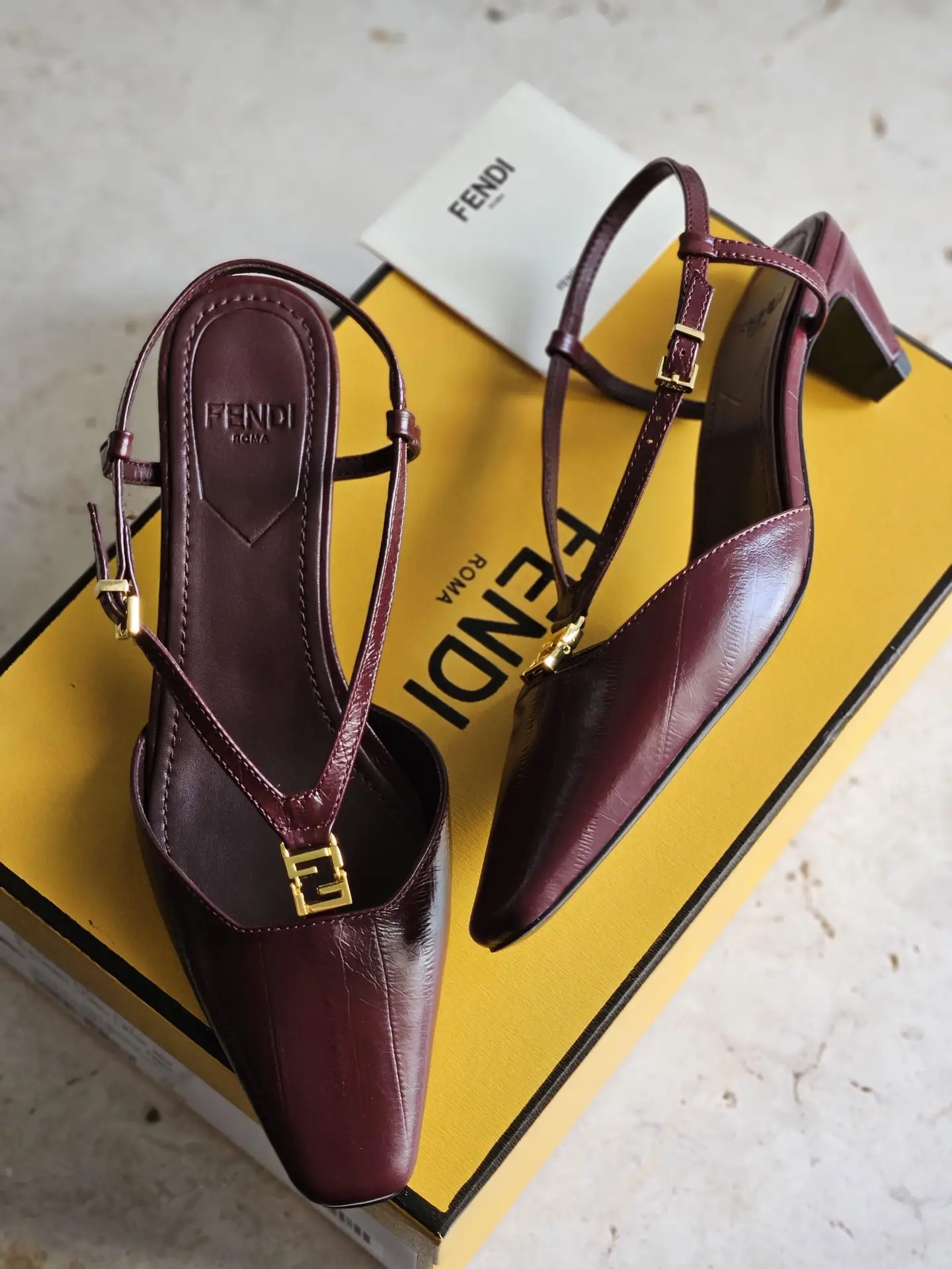 FENDI Leather Heels FENDI Leather Heels