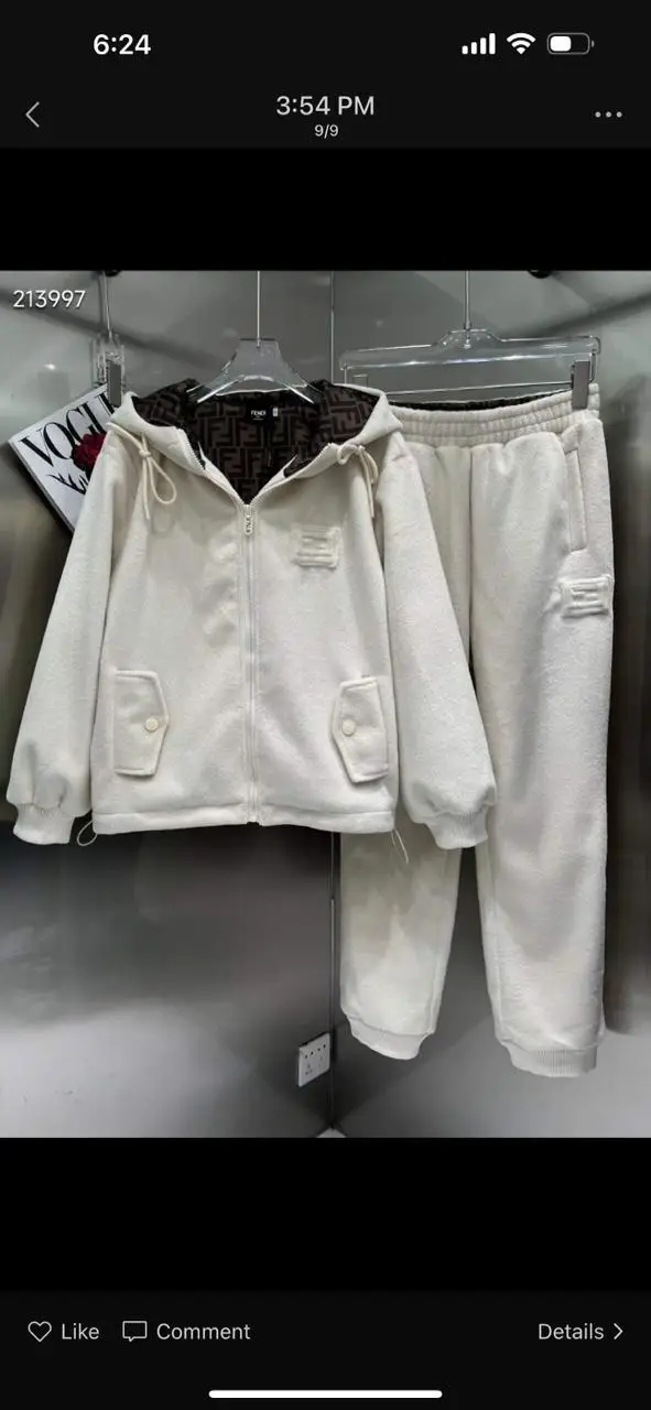 FENDI PRINT CORDSET FENDI PRINT CORDSET