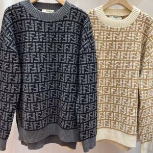 FENDI FF Monogram Wool Sweater