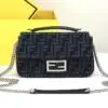 Fendi Baguette Chain Midi Bag