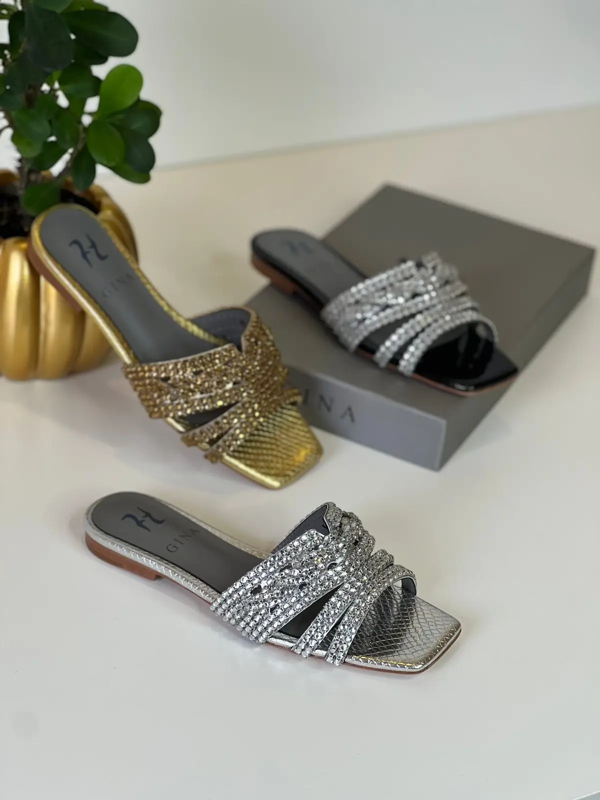 GINA Comfort Slide Sandal GINA Comfort Slide Sandal