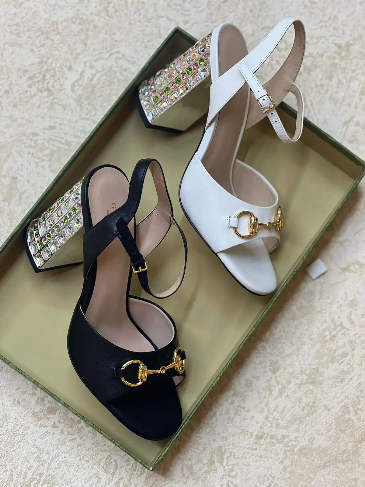 GUCCI Horsebit Leather Sandals GUCCI Horsebit Leather Sandals