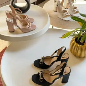 GUCCI Horsebit Leather Sandal