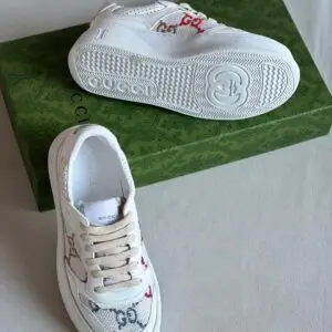 GUCCI Multi-Colored Canvas Sneakers
