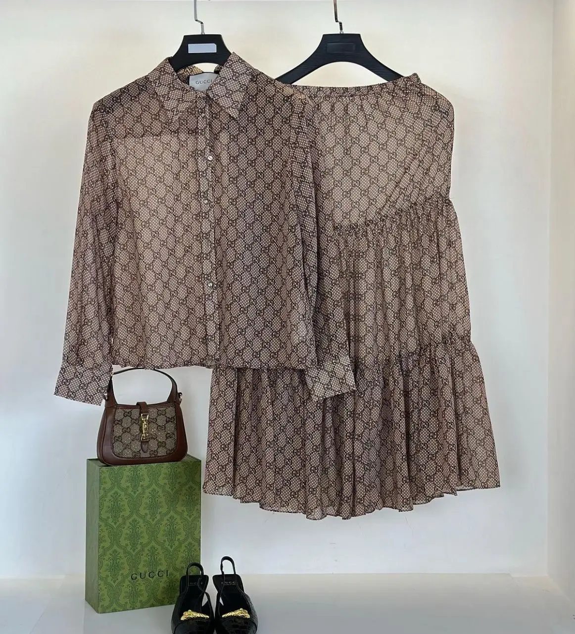 GUCCI Print Skirt Set GUCCI Print Skirt Set