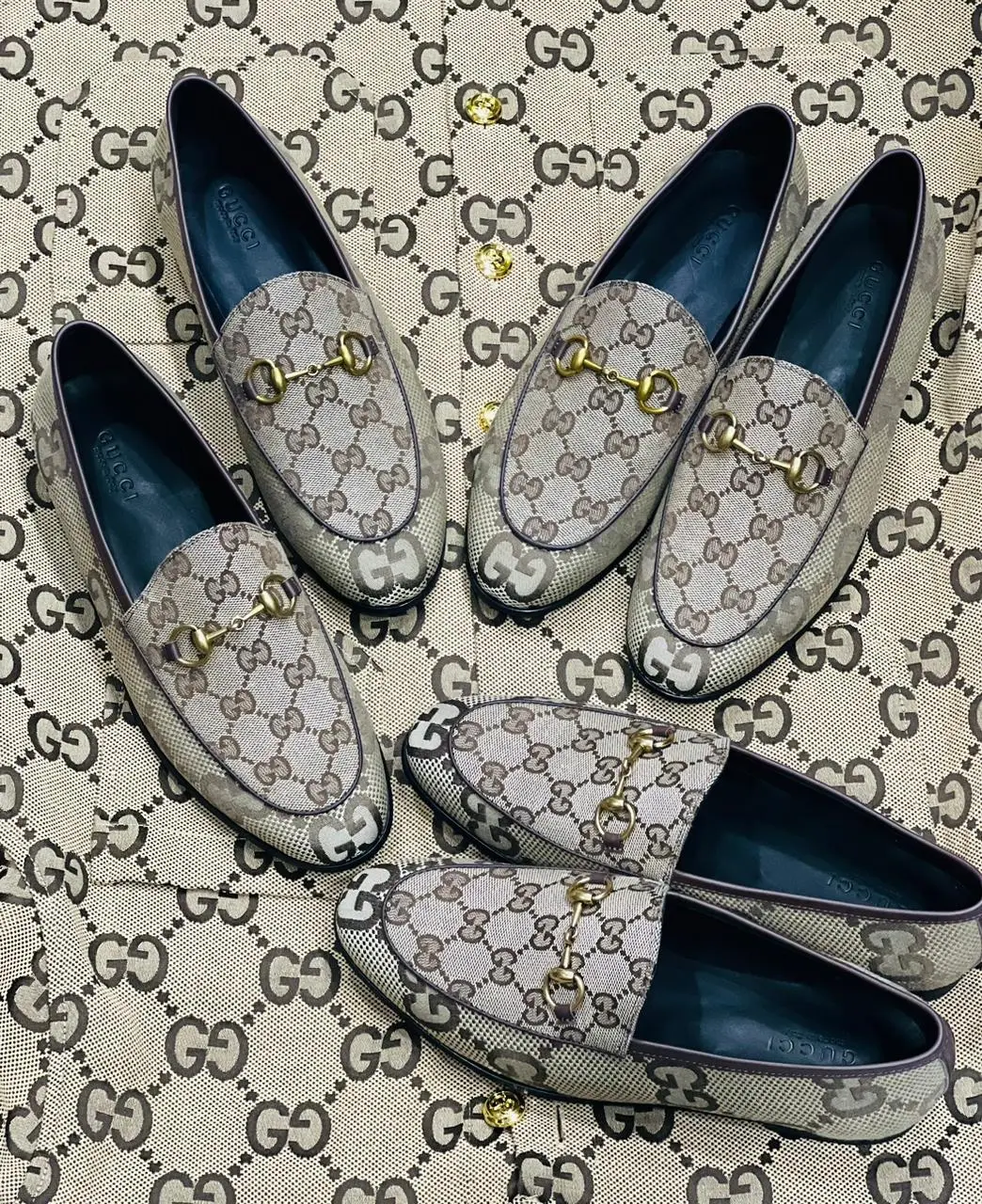 GUCCI Jordaan Panelled Leather Loafers GUCCI Jordaan Panelled Leather Loafers