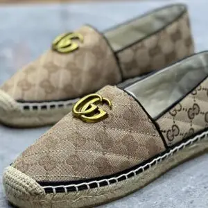 GUCCI GG Supreme Canvas Espadrilles