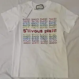 GUCCI Logo Print Loose Fit T-Shirt