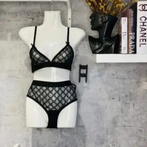 GUCCI Triangle Backless Bikini