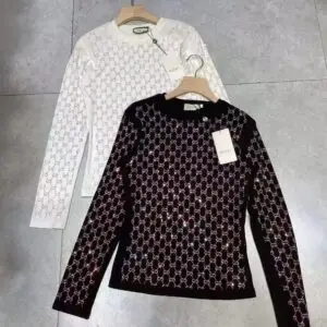 GUCCI Wool-Blend Coat Sweater