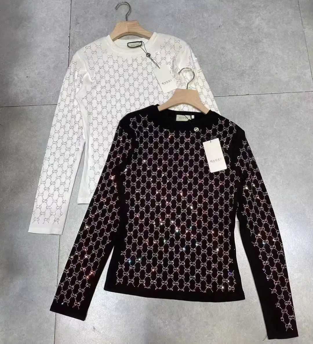 GUCCI Wool-Blend Coat Sweater GUCCI Wool-Blend Coat Sweater