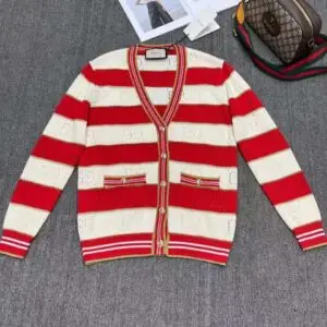 Gucci Striped GG Cardigan