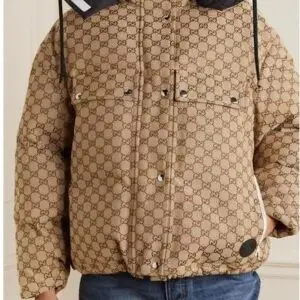 GUCCI GG Jacquard Puffer Jacket