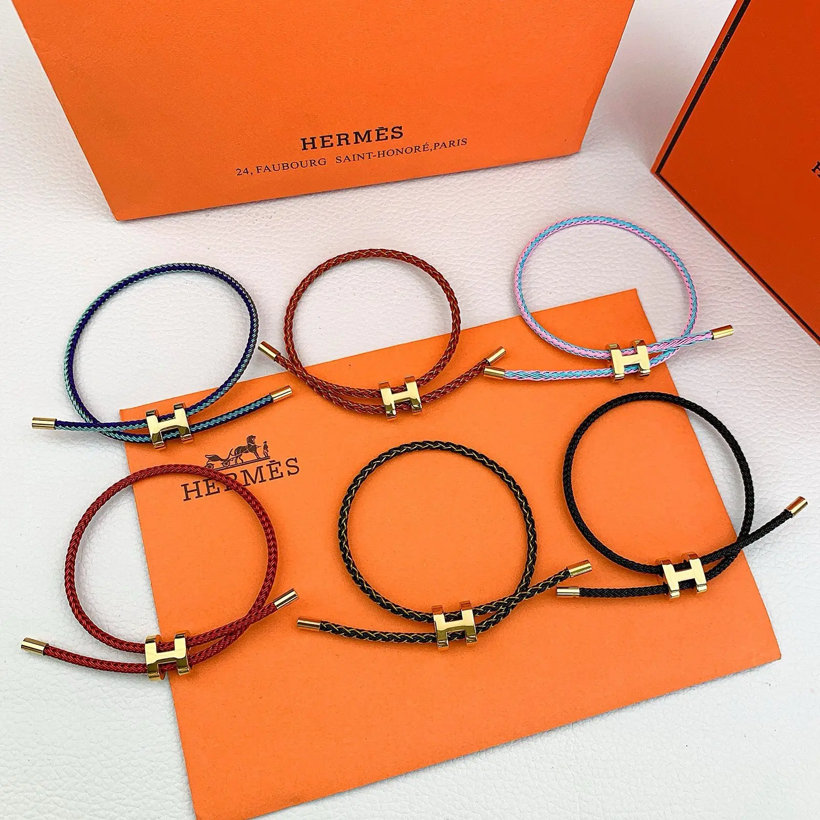 HERMES Adjustable Bracelet HERMES Adjustable Bracelet
