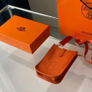 HERMES Crossbody Top Handle Bag