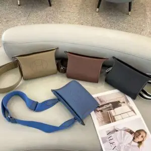 HERMES Leather Magnetic Pouch