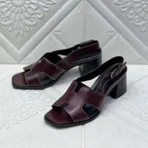 HERMES Leather Sandals