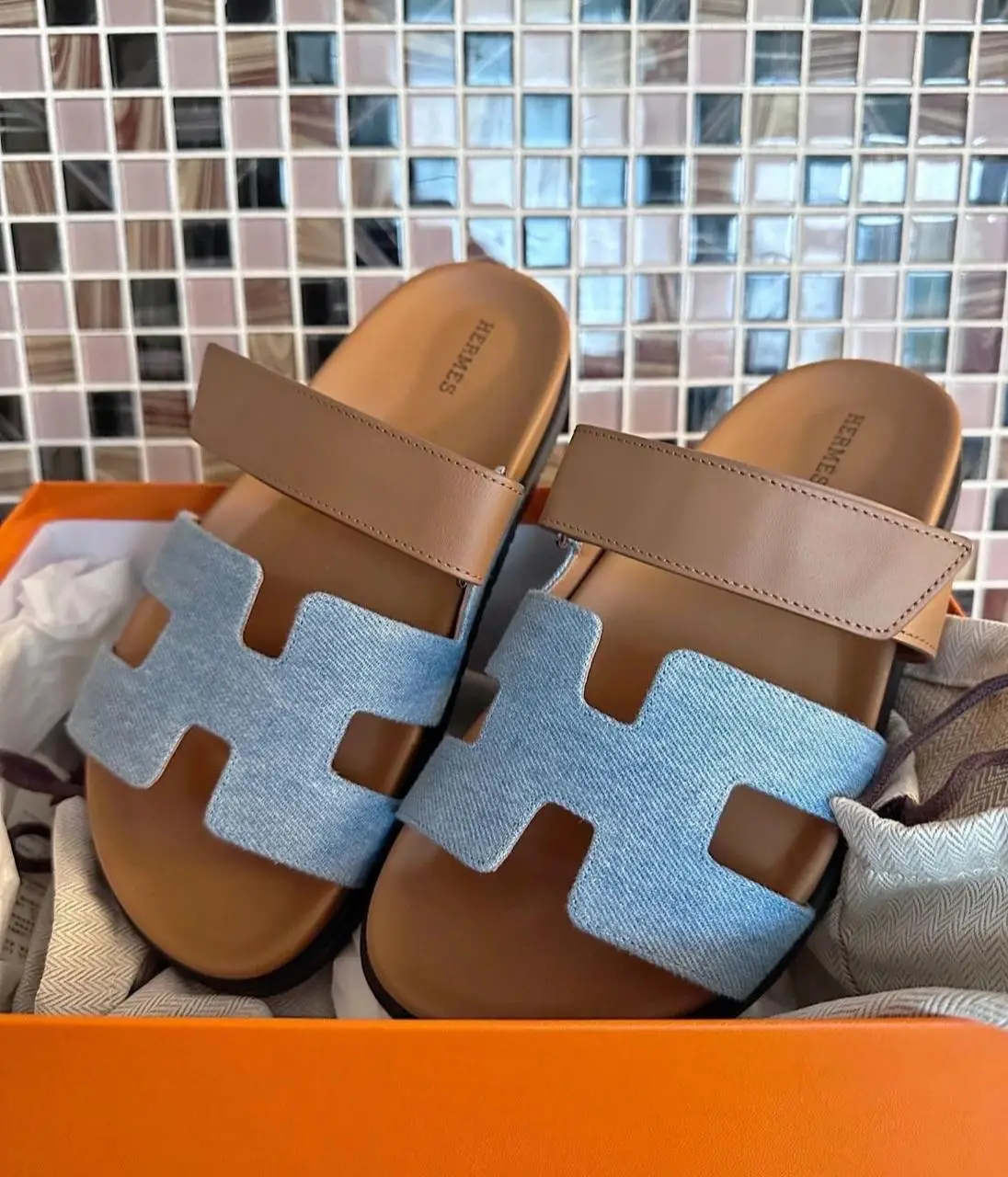 HERMÈS Chypre Sandals HERMÈS Chypre Sandals