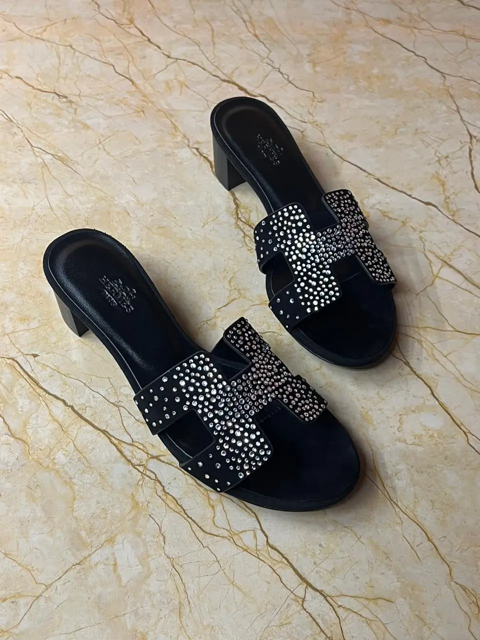 HERMES Crystal Sandal HERMES Crystal Sandal