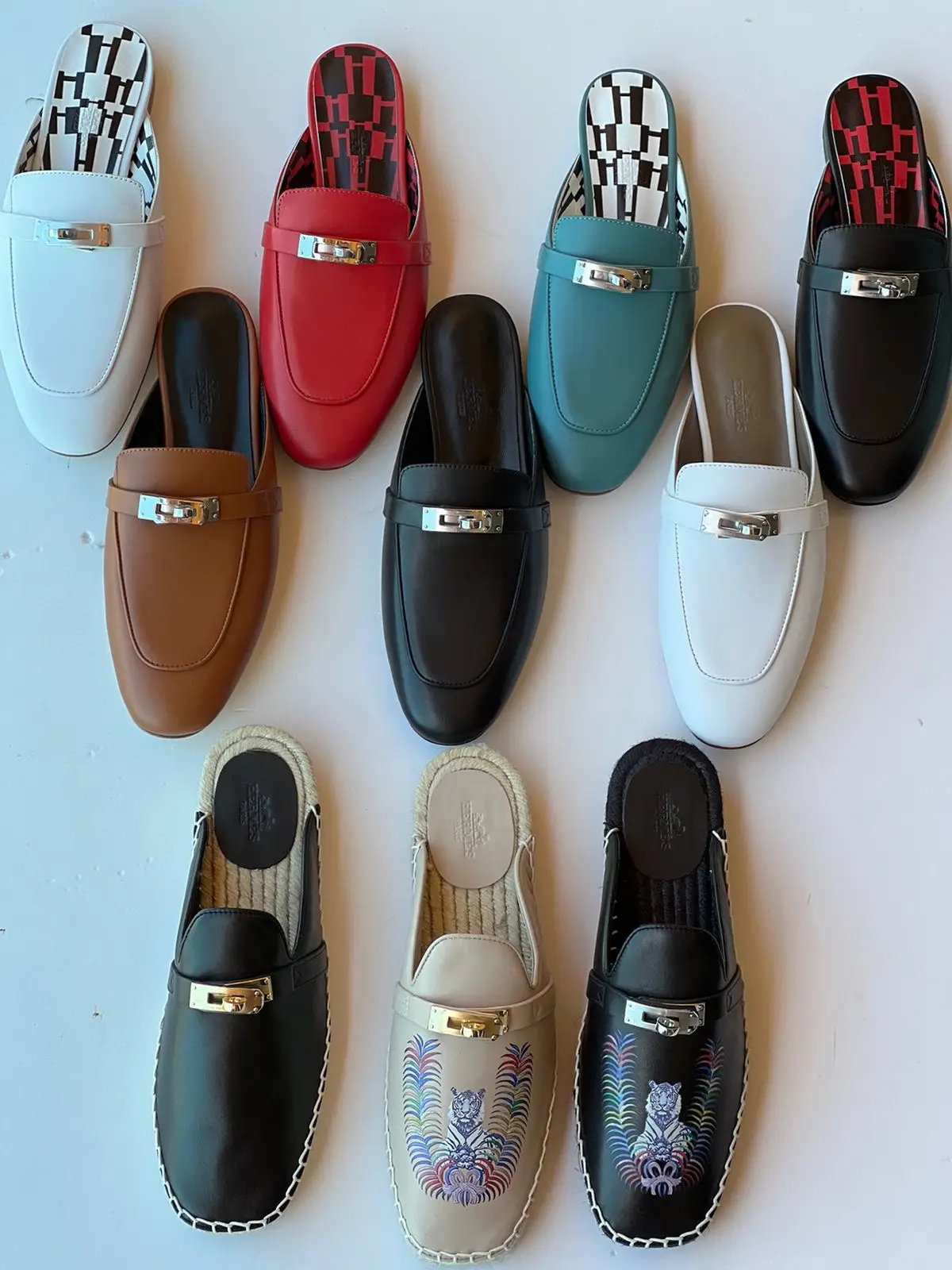 HERMES Mule Slippers HERMES Mule Slippers