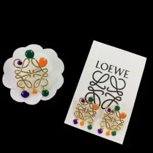 LOEWE Pendel Logo Earrings
