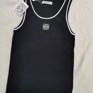LOEWE Anagram Embroidered Tank Top