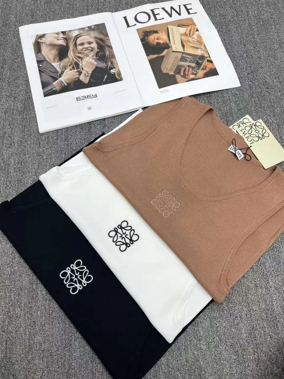 LOEWE Striped Cotton Short Sleeve Shirt LOEWE Striped Cotton Short Sleeve Shirt