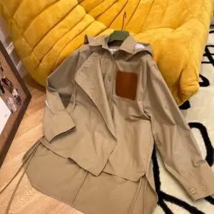 Loewe Hooded Cotton Parka
