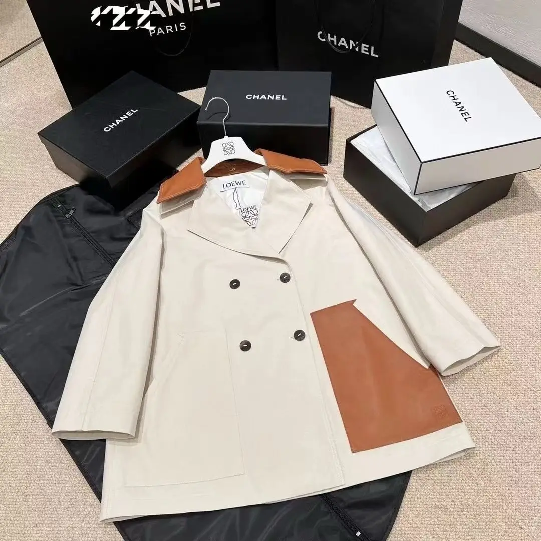 Chanel Signature Tweed Trench Coat Chanel Signature Tweed Trench Coat