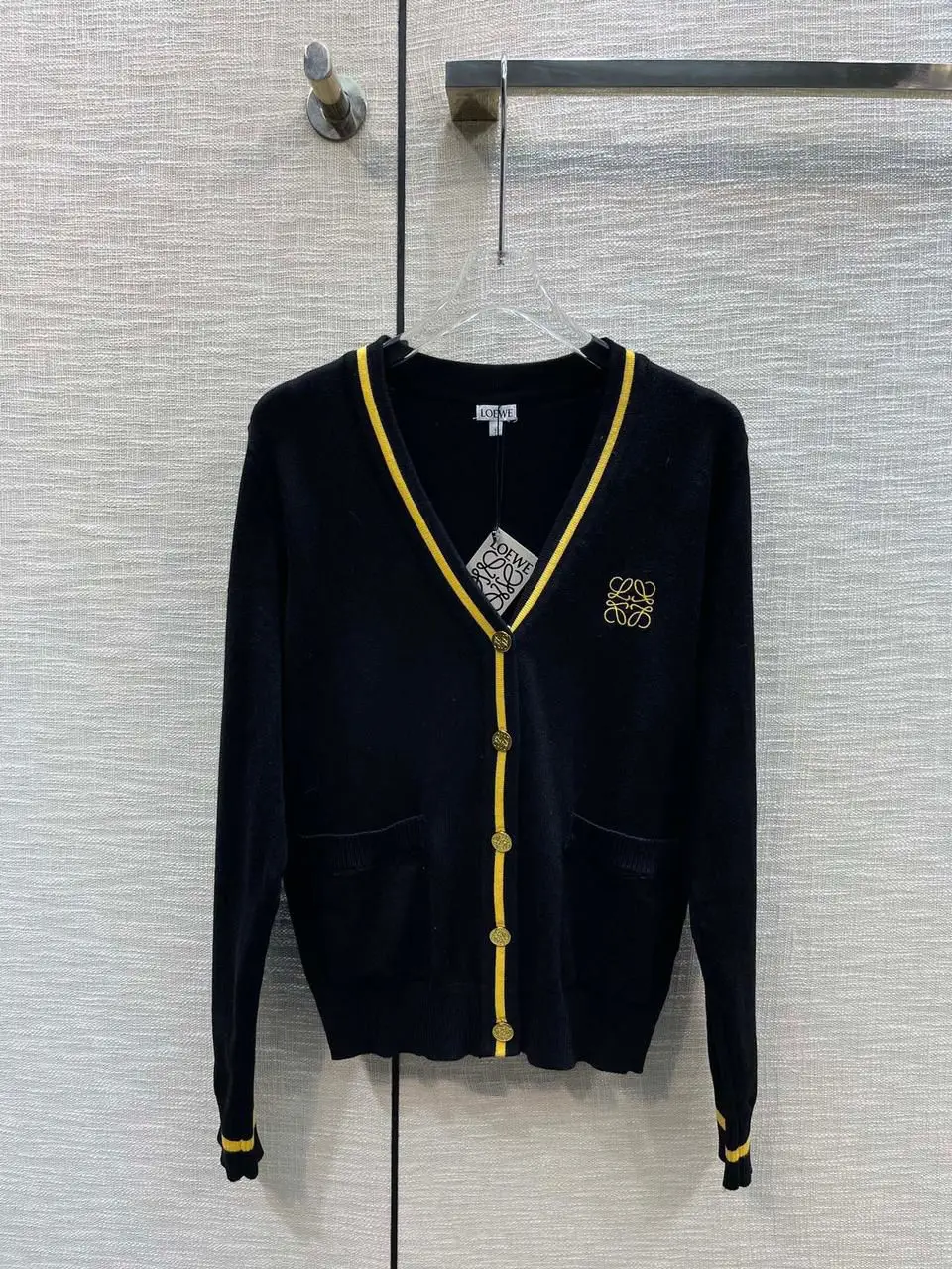 LOEWE Monogram Print Zipper Pocket Top LOEWE Monogram Print Zipper Pocket Top