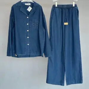 L.O.E WE Atterri Denim Co-ord Set