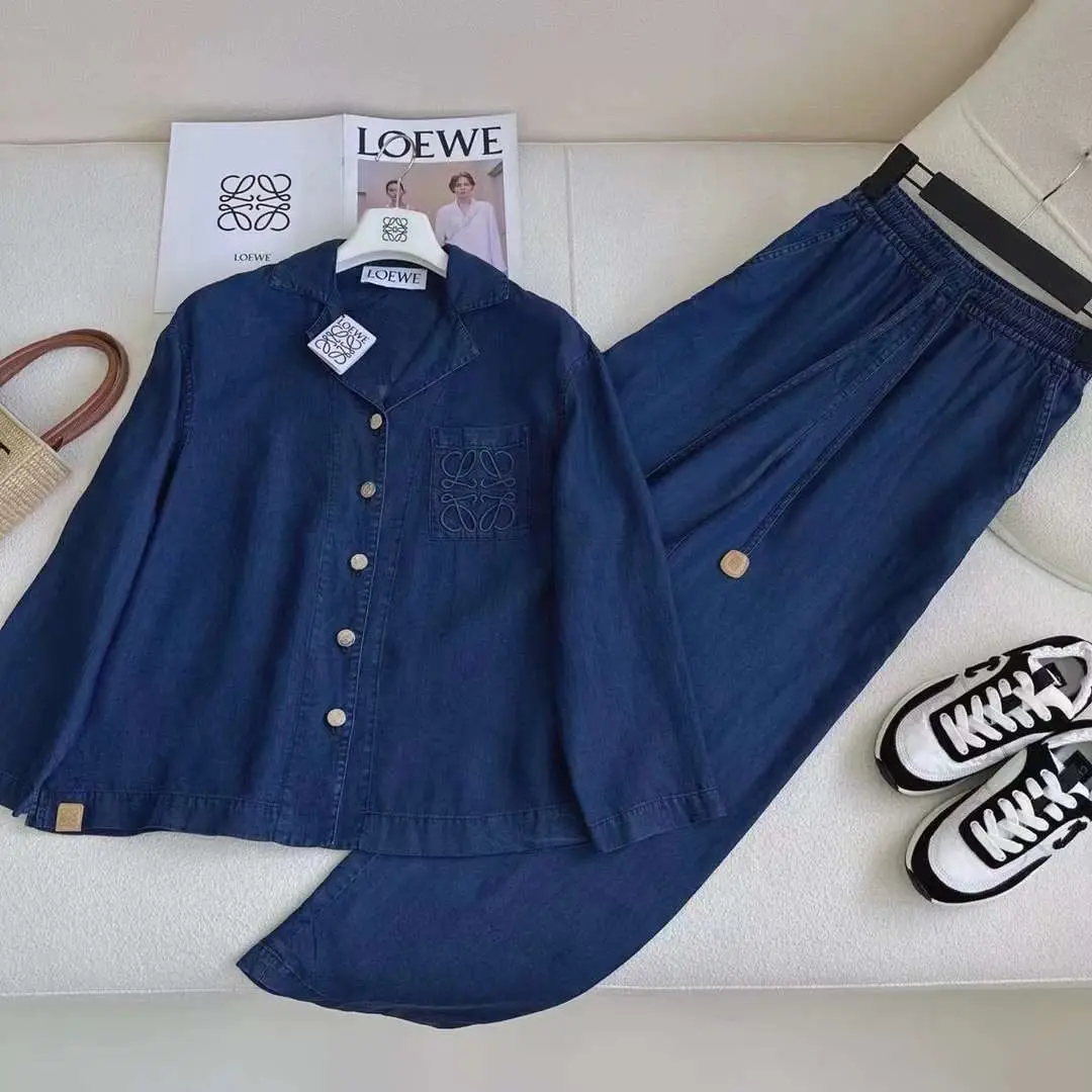 L OE W Atterri Denim Co-ord Set L OE W Atterri Denim Co-ord Set