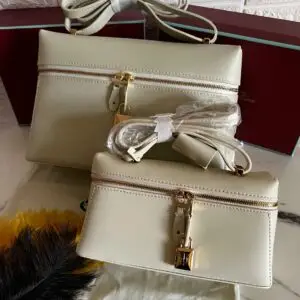 Loro Piana Sesia Calfskin Shoulder Bag