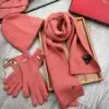LORO PIANA Hat Scarf Gloves Set