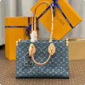 Louis Vuitton Denim Tote Bag