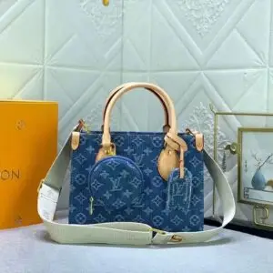 Louis Vuitton Monogram Denim Tote Bag