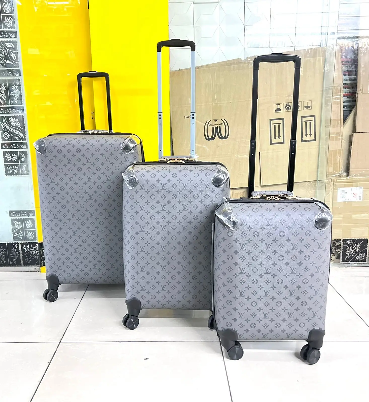 Louis Vuitton Travel Bag Set Louis Vuitton Travel Bag Set