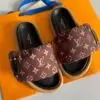 Louise Vuitton Pool Pillow Flat Comfort Mule Sandals